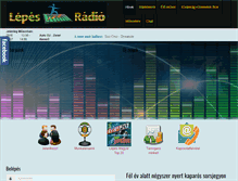 Tablet Screenshot of lepesradio.hu